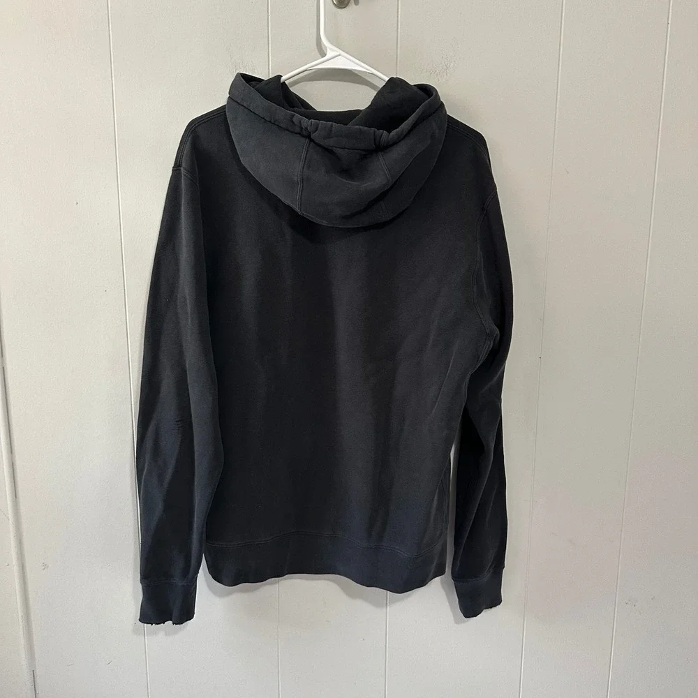 Nike Mens Sportswear fleece pullover hoodie Black Size M